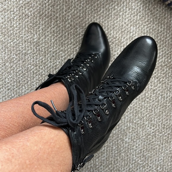 Go ahead and do the most in black booties by Halogen! - Picture 2 of 14